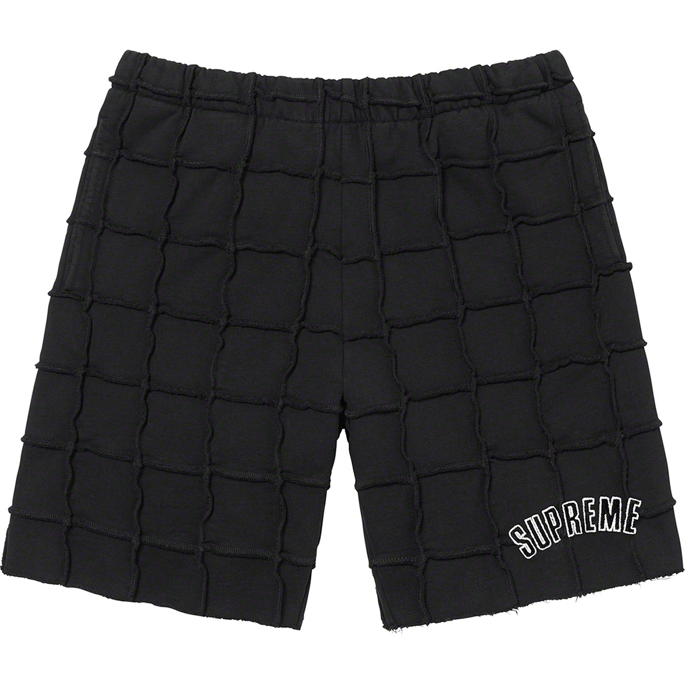 Reverse Patchwork Sweatshort view 8